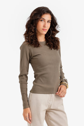Buttoned Long Sleeves Top