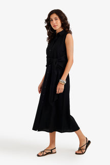 Tie-Front Beach Dress