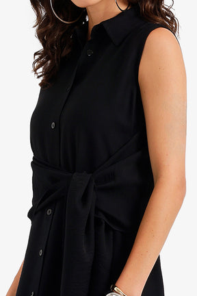 Tie-Front Beach Dress