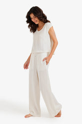 Cap-Sleeve Pyjama Set