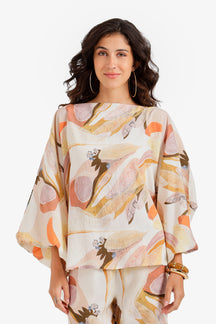 Artistic Botanical Blouse