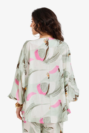 Artistic Botanical Blouse