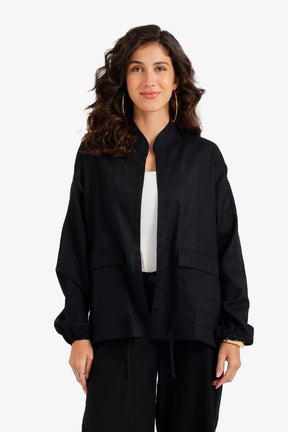 Drawstring Waist Shirt
