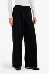 Utility Drawstring Denim Pants