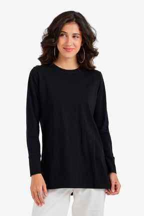 Side Slit T-Shirt