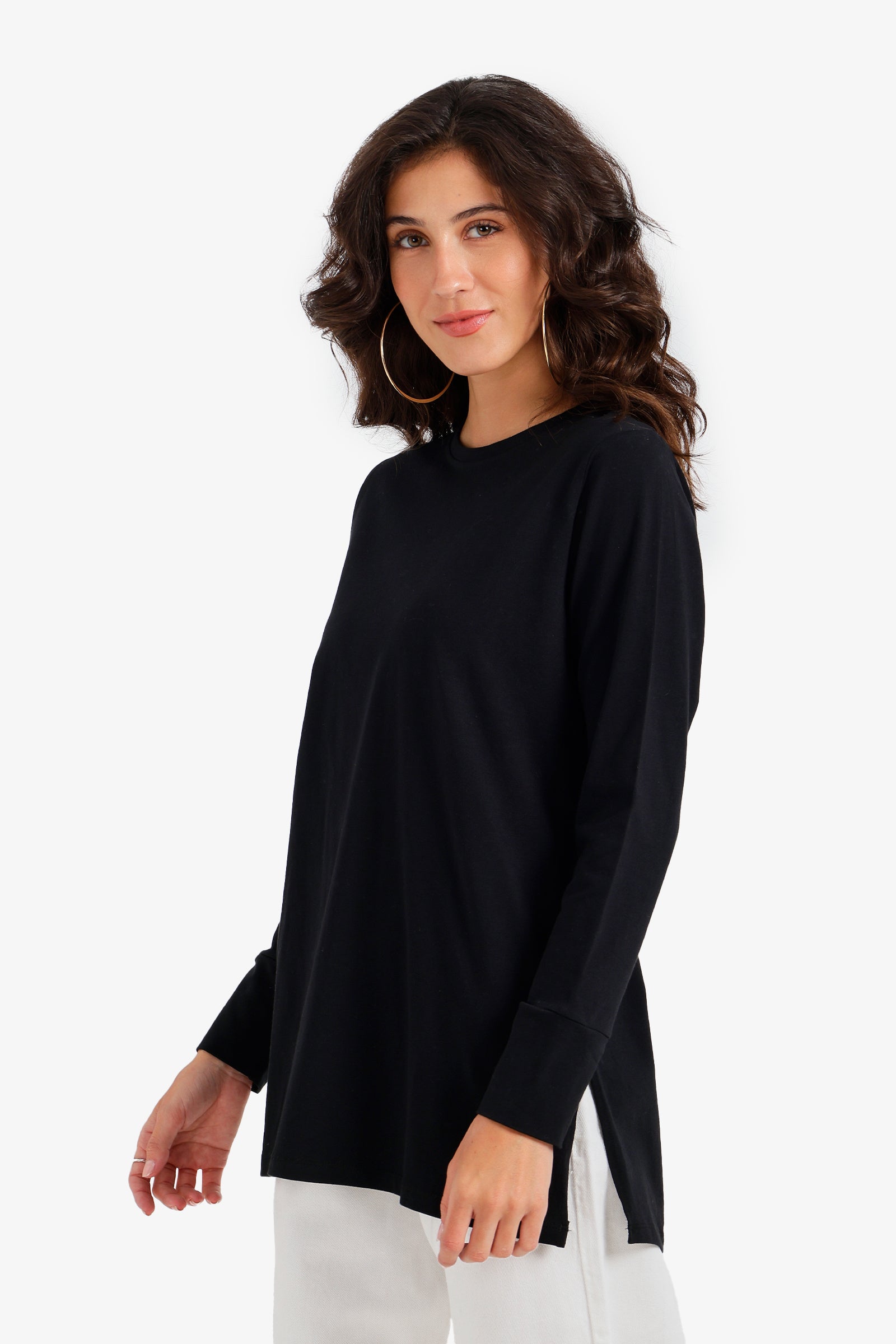 Side Slit T-Shirt