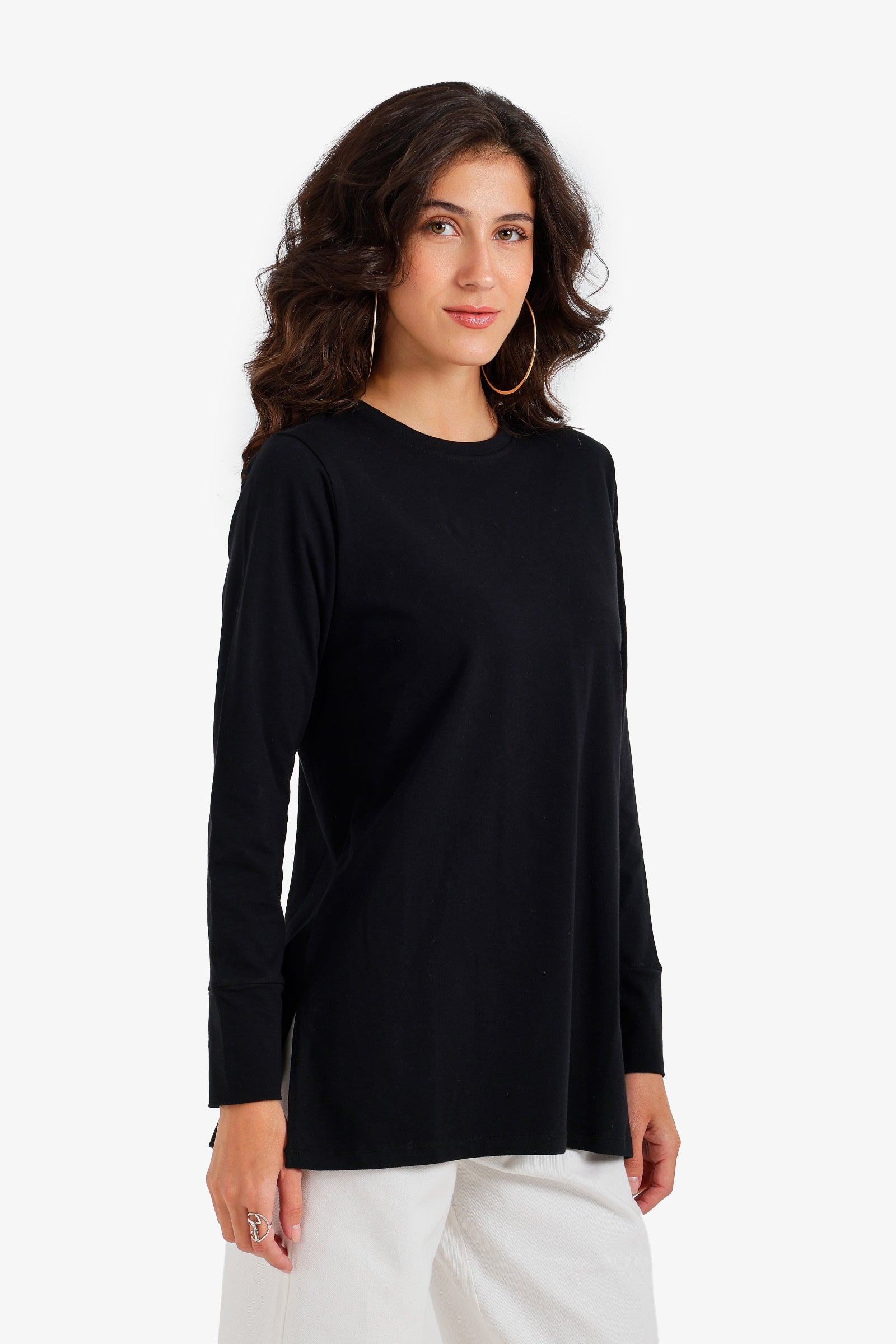 Side Slit T-Shirt