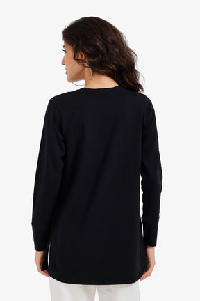 Side Slit T-Shirt