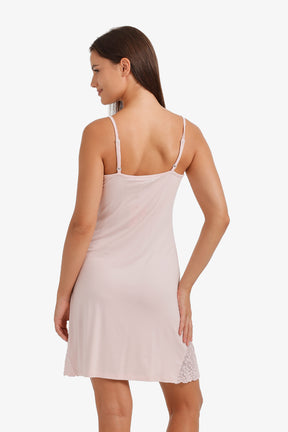 Satin-Neck Nightgown