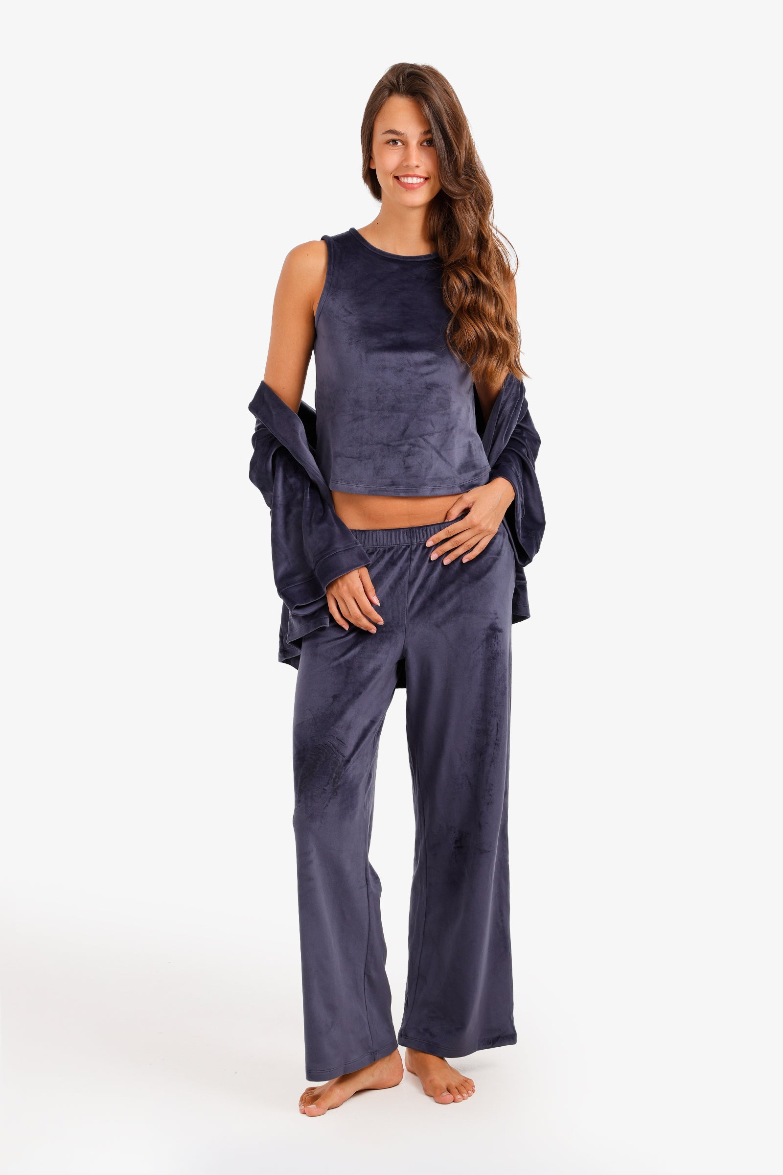Velvet 3-Piece Pyjama