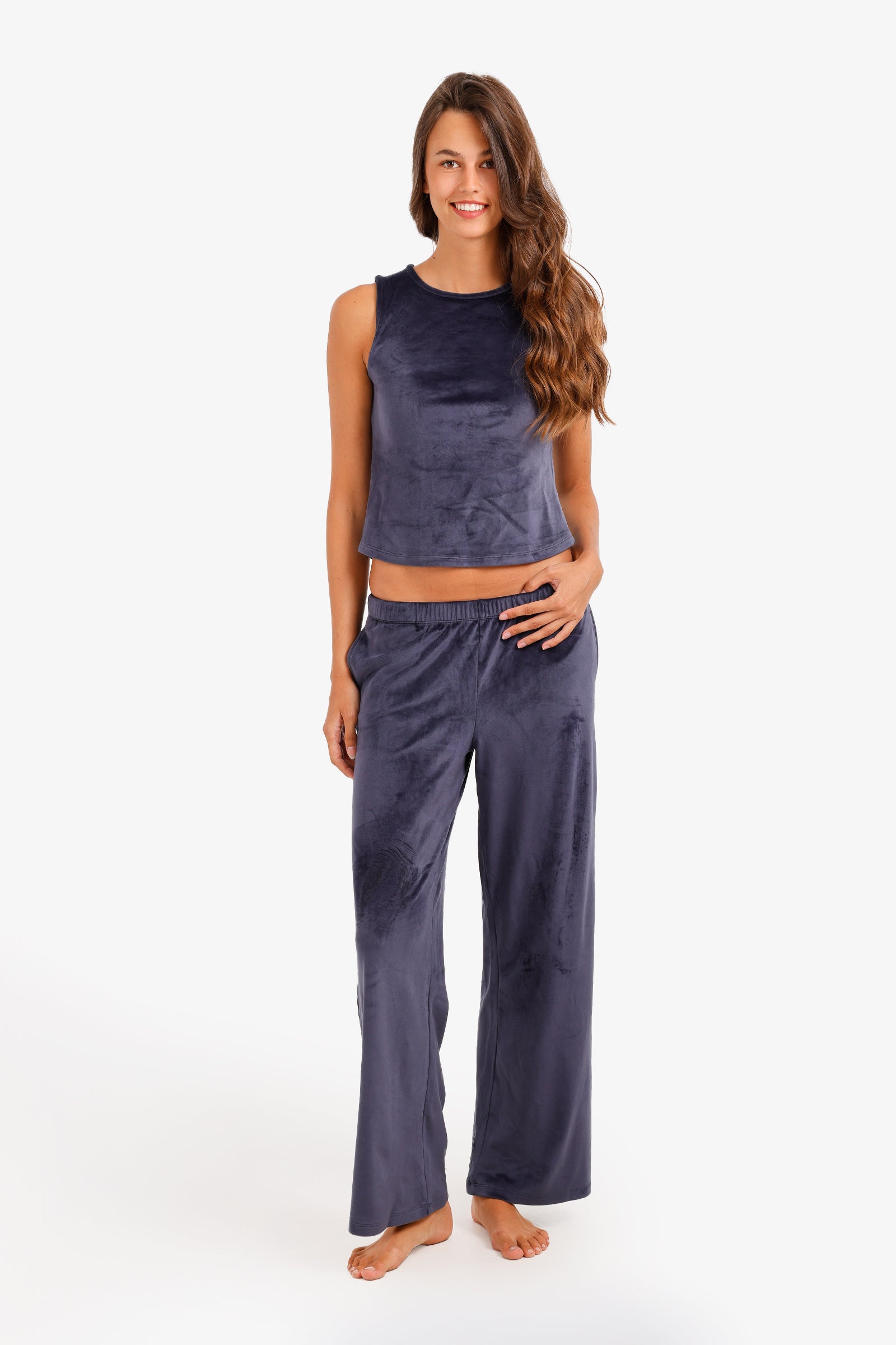 Velvet 3-Piece Pyjama