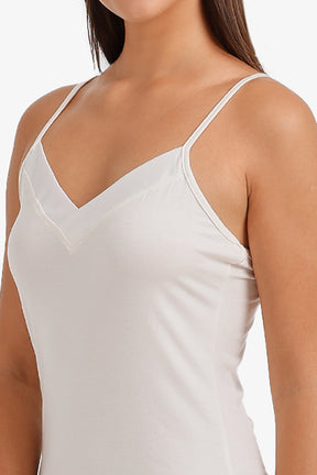Satin-Neck Nightgown
