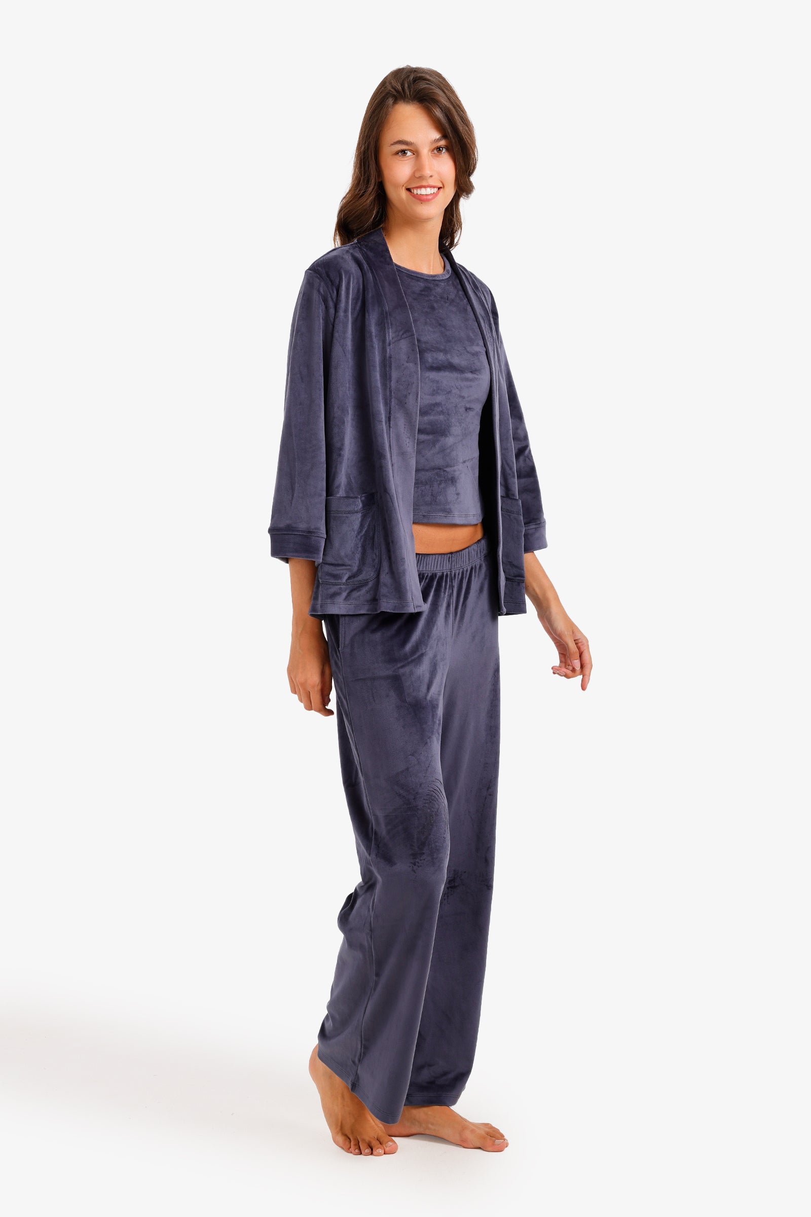 Velvet 3-Piece Pyjama