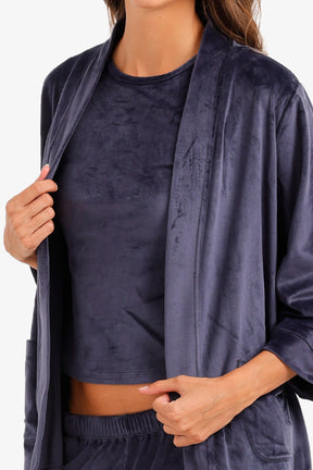 Velvet 3-Piece Pyjama
