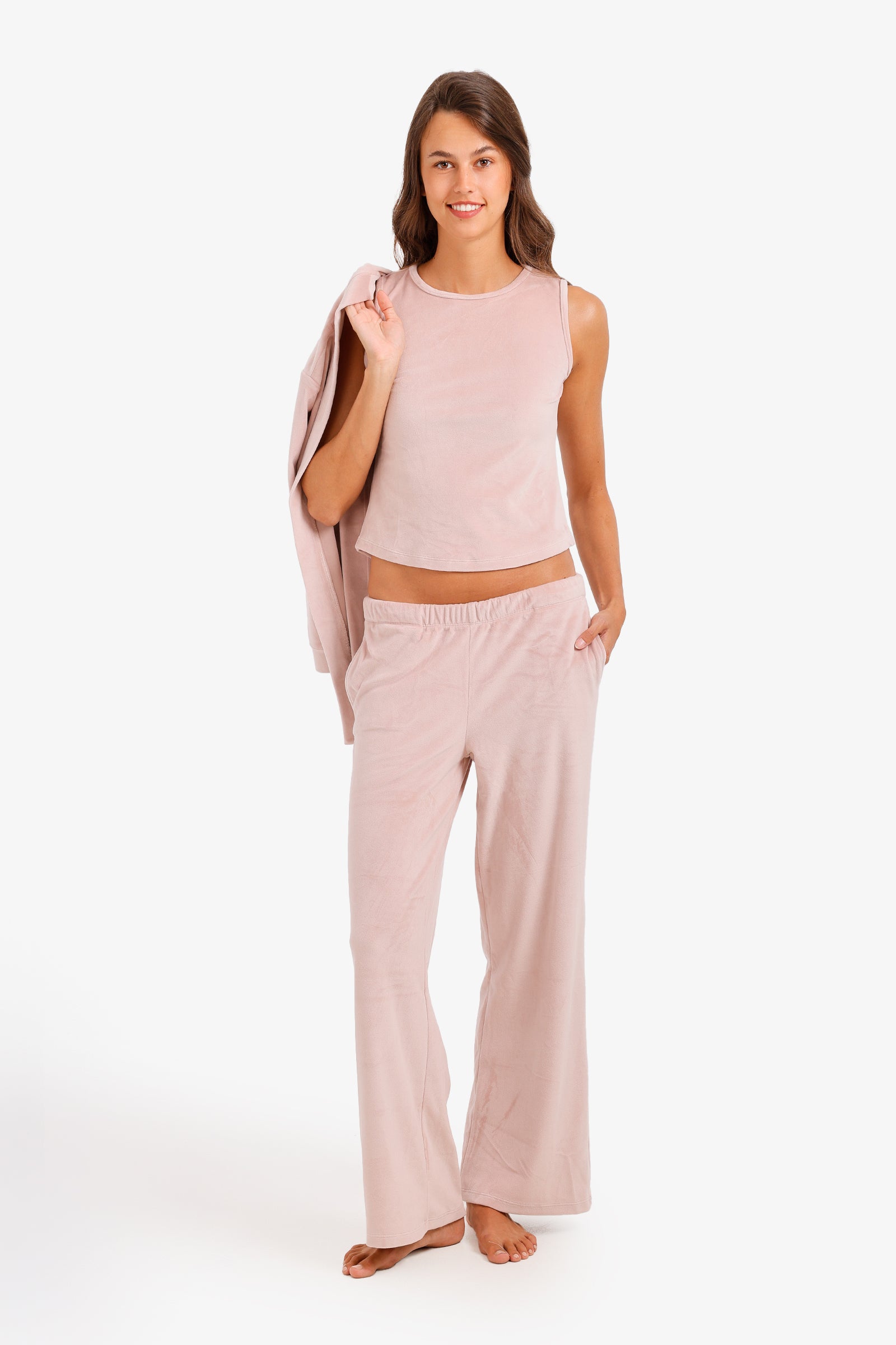 Velvet 3-Piece Pyjama