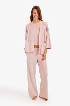 Velvet 3-Piece Pyjama
