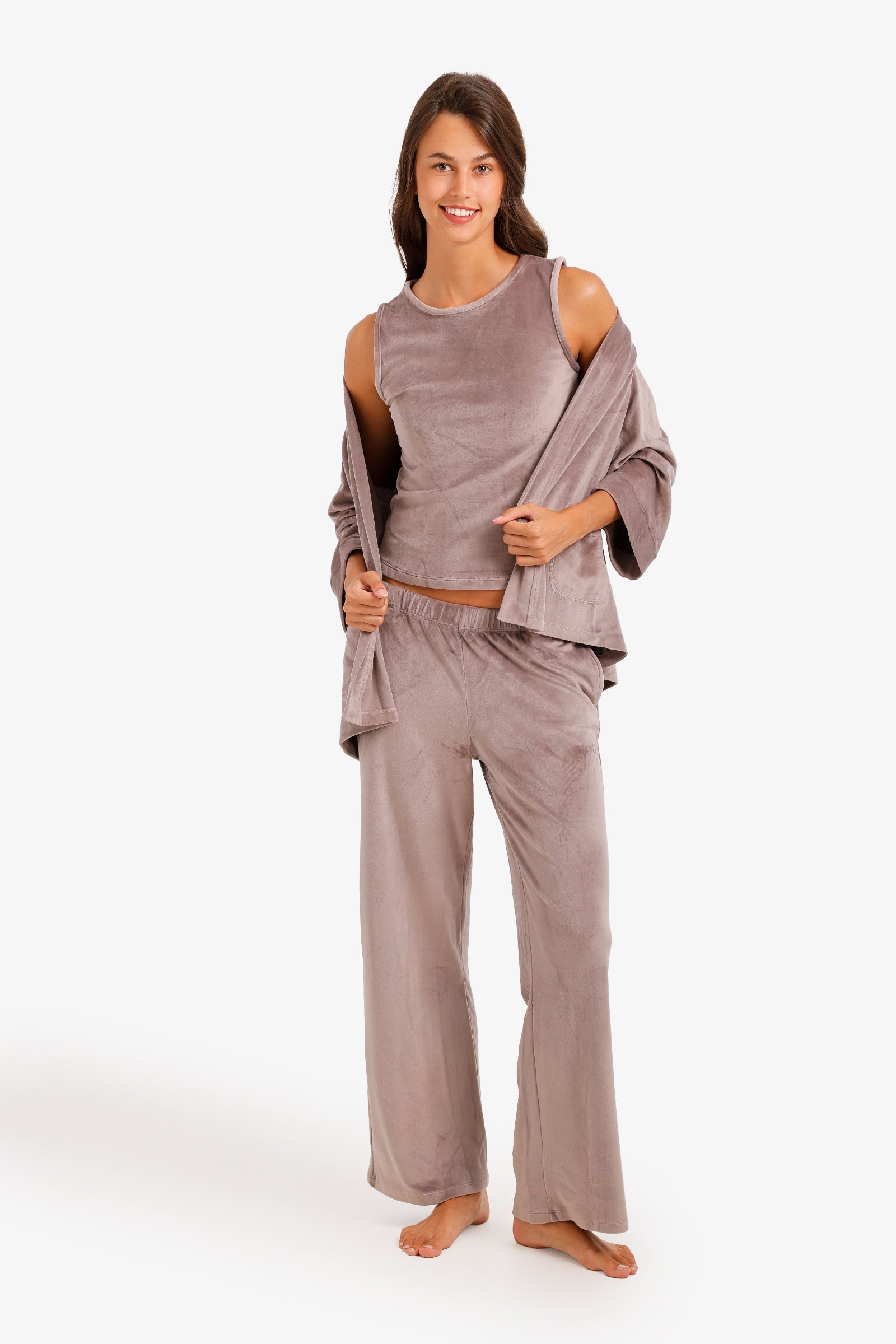 Velvet 3-Piece Pyjama