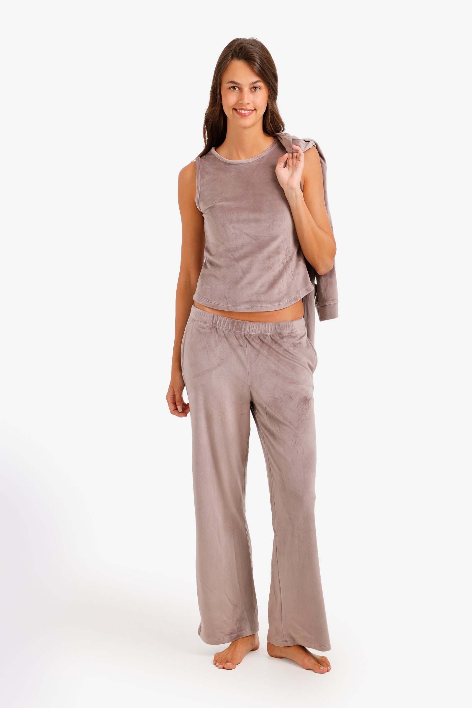Velvet 3-Piece Pyjama