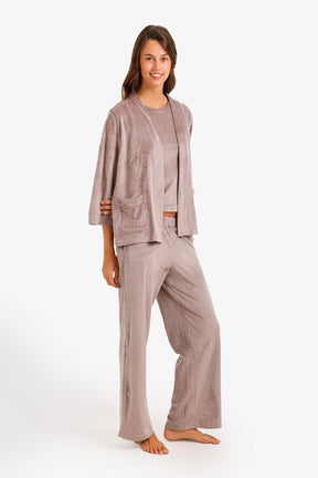 Velvet 3-Piece Pyjama
