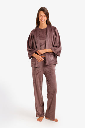 Velvet 3-Piece Pyjama