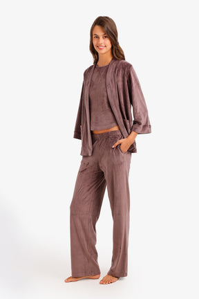 Velvet 3-Piece Pyjama
