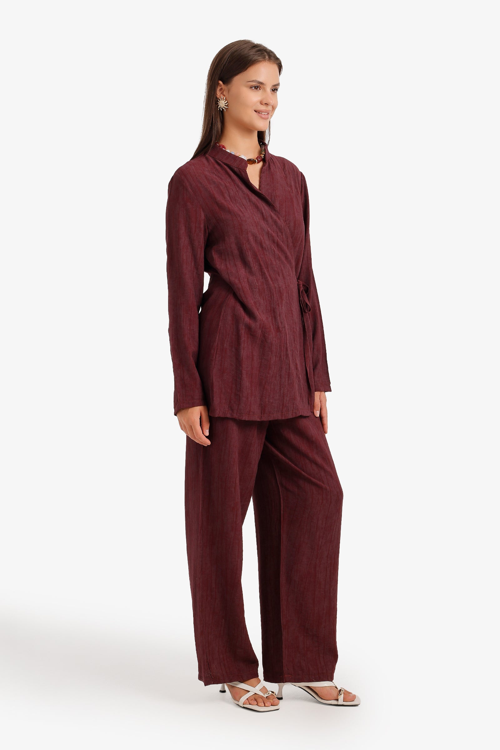 Textured Tunic Set