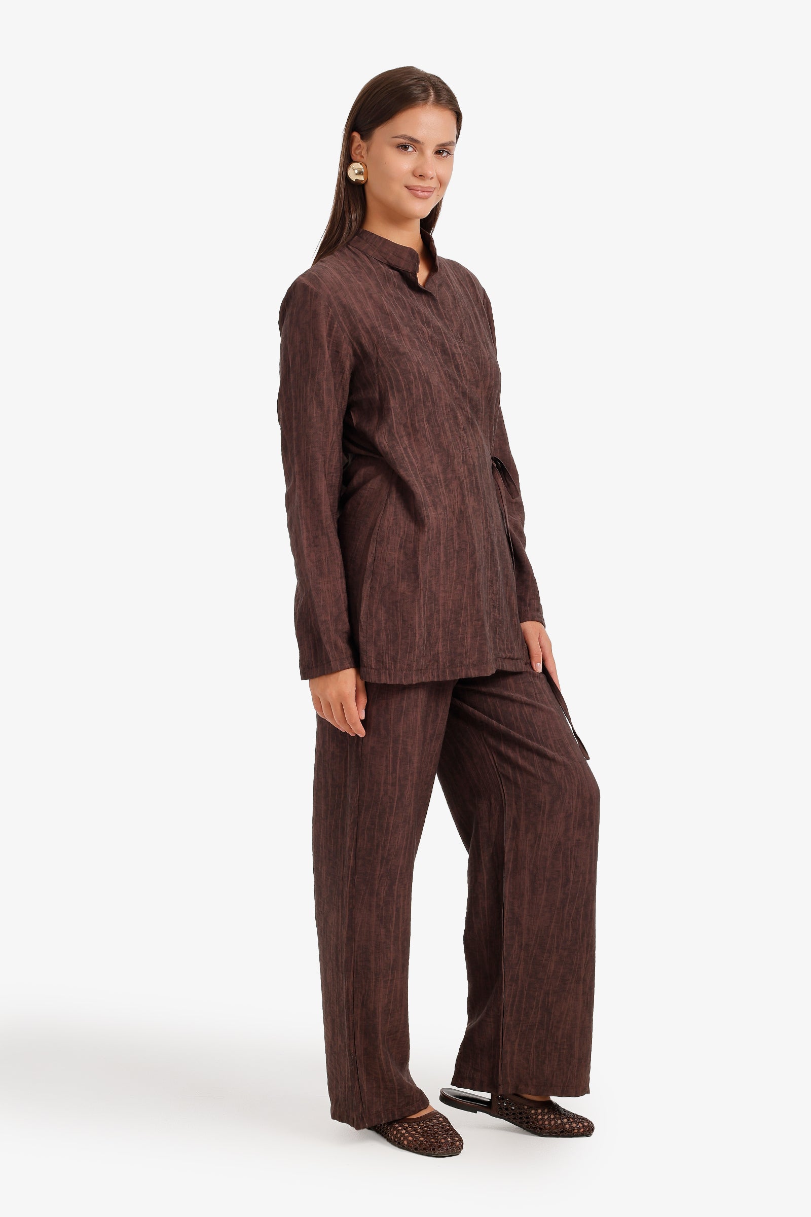 Textured Tunic Set