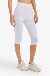 Slim-Fit Capri Leggings
