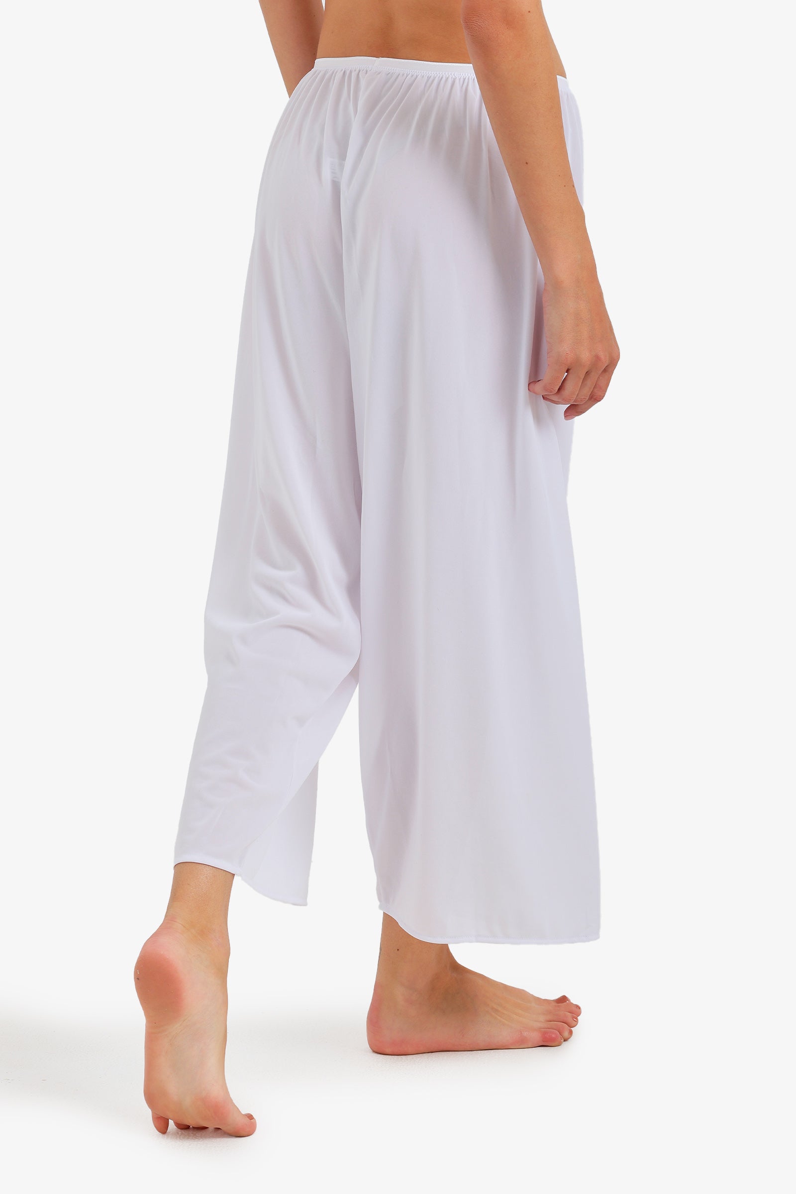 Wide-Leg Slip Pants