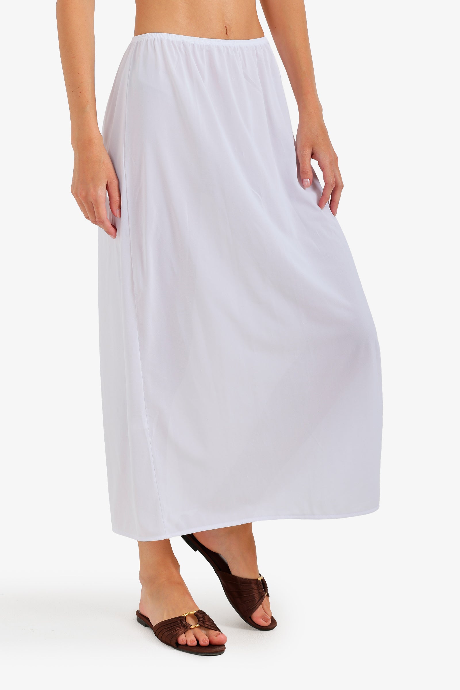 Midi Slip Skirt