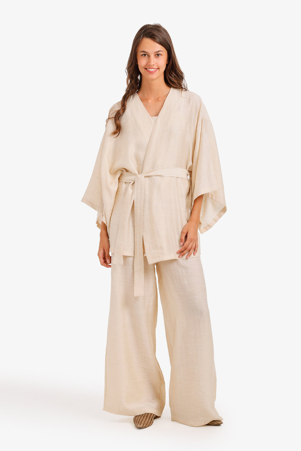Textured Three-Piece Set