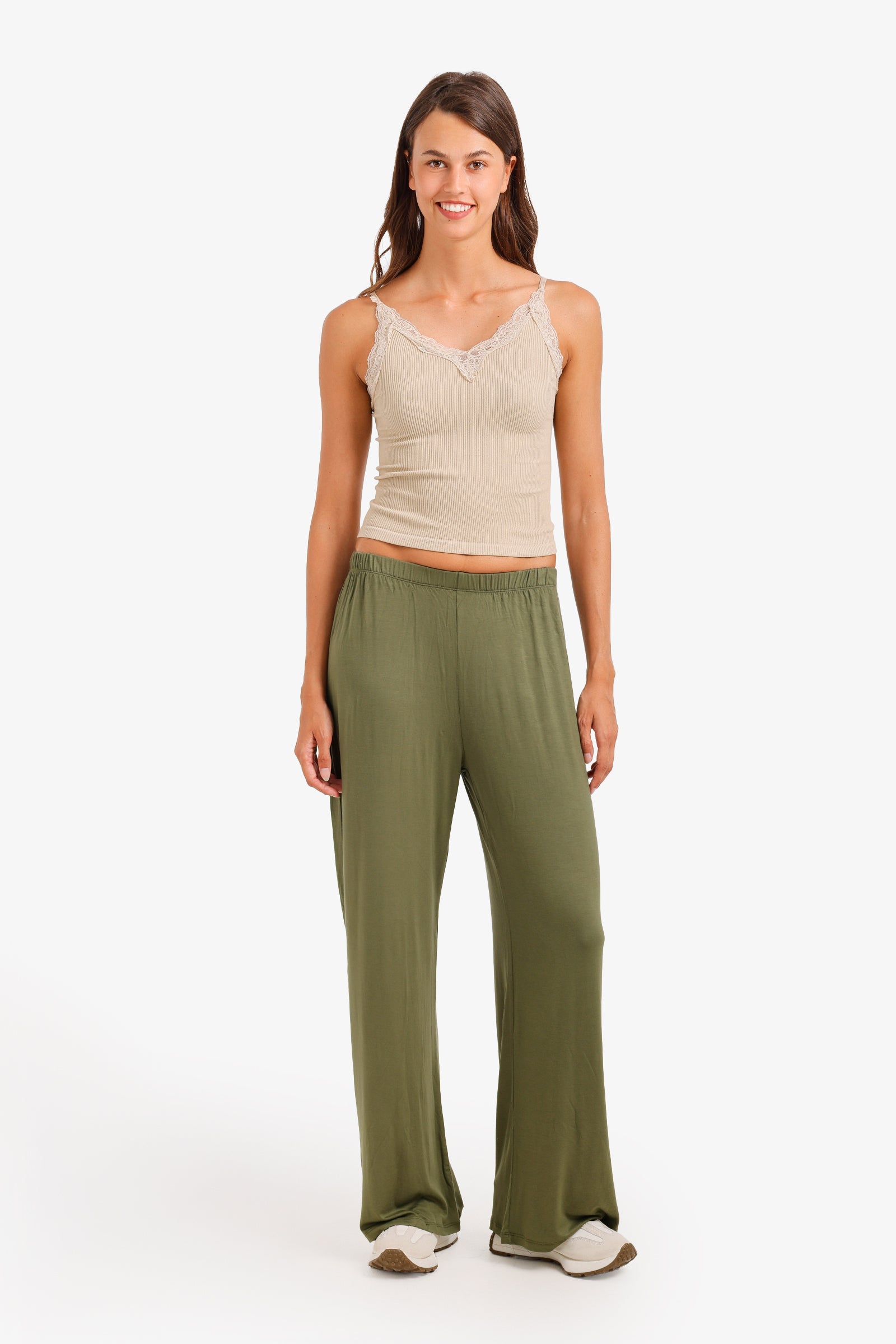 Elastic Waist Pants