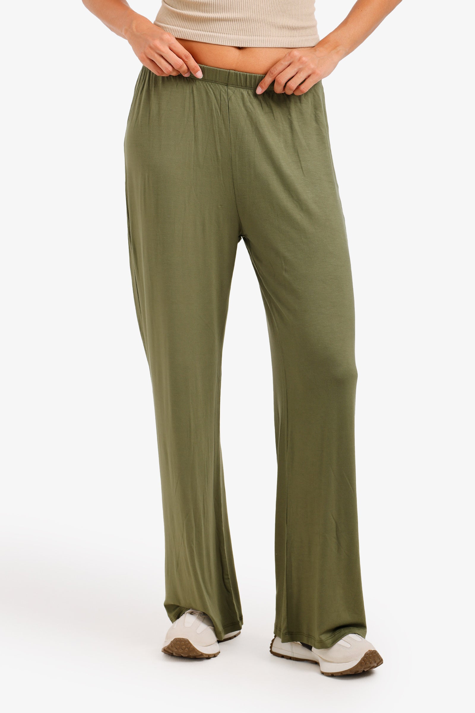 Elastic Waist Pants