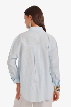 Curved Hem Shirt
