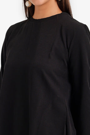 High-Low Flowy Blouse