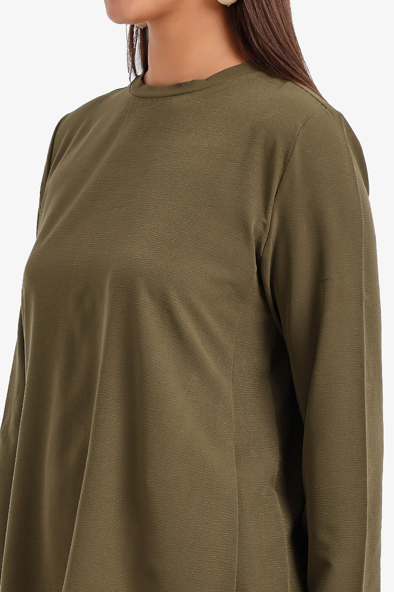 High-Low Flowy Blouse