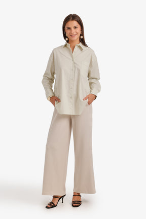 Curved Hem Shirt