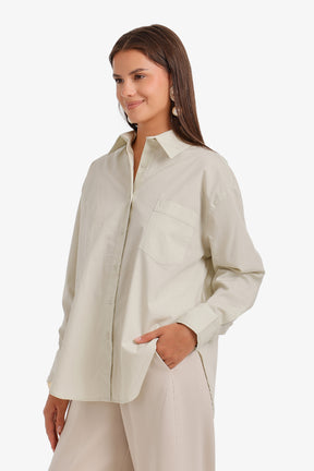 Curved Hem Shirt