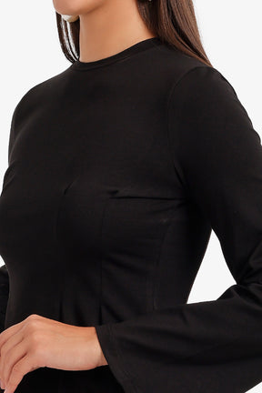 Pleated Waist Top
