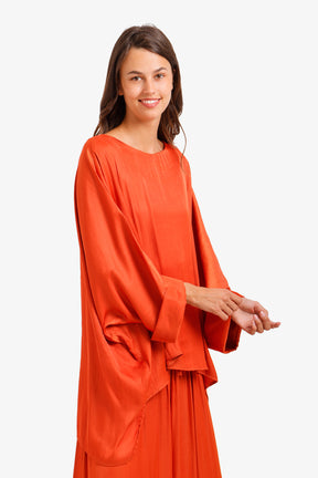 Flowy Batwing Poncho
