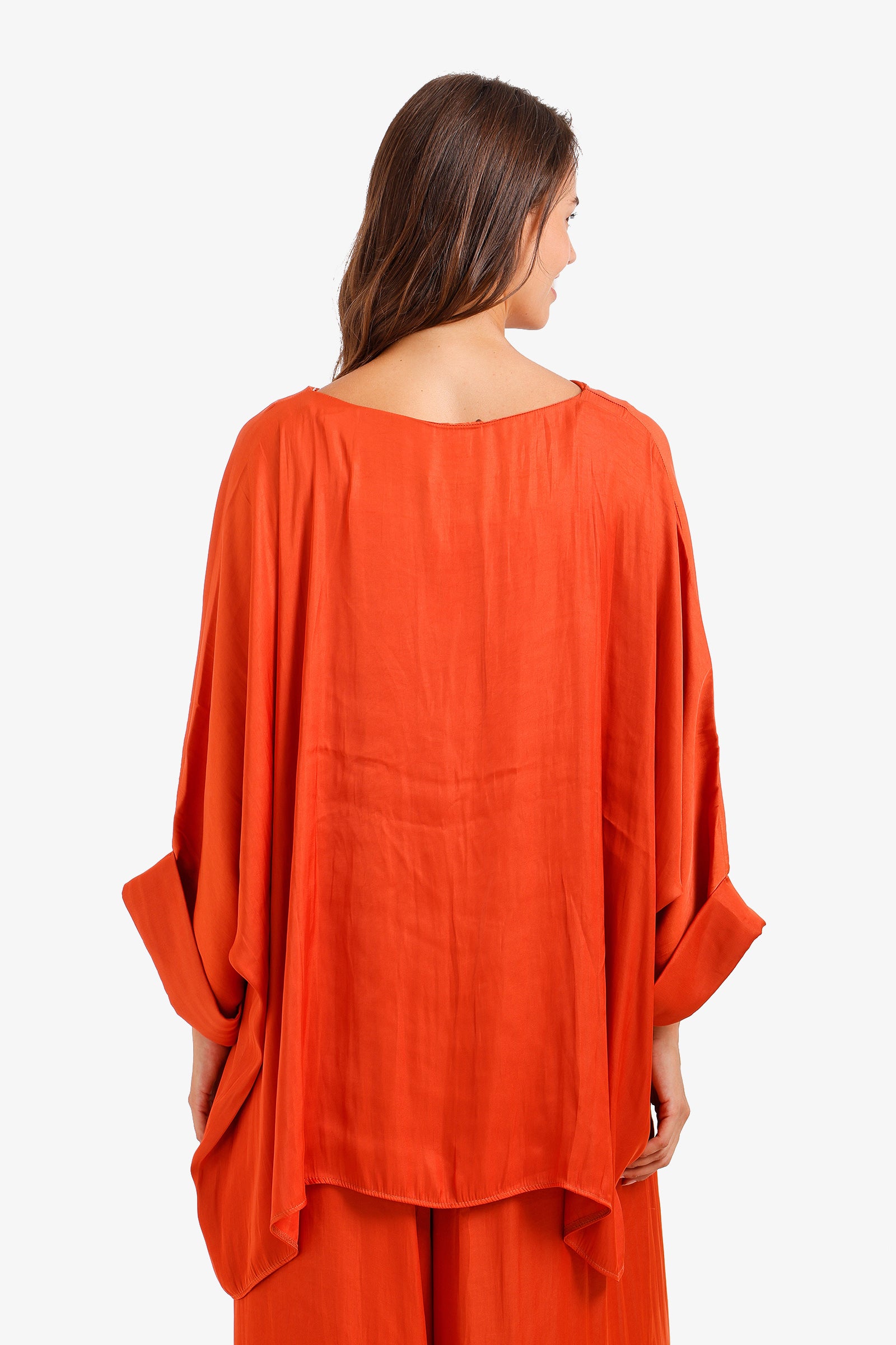 Flowy Batwing Poncho