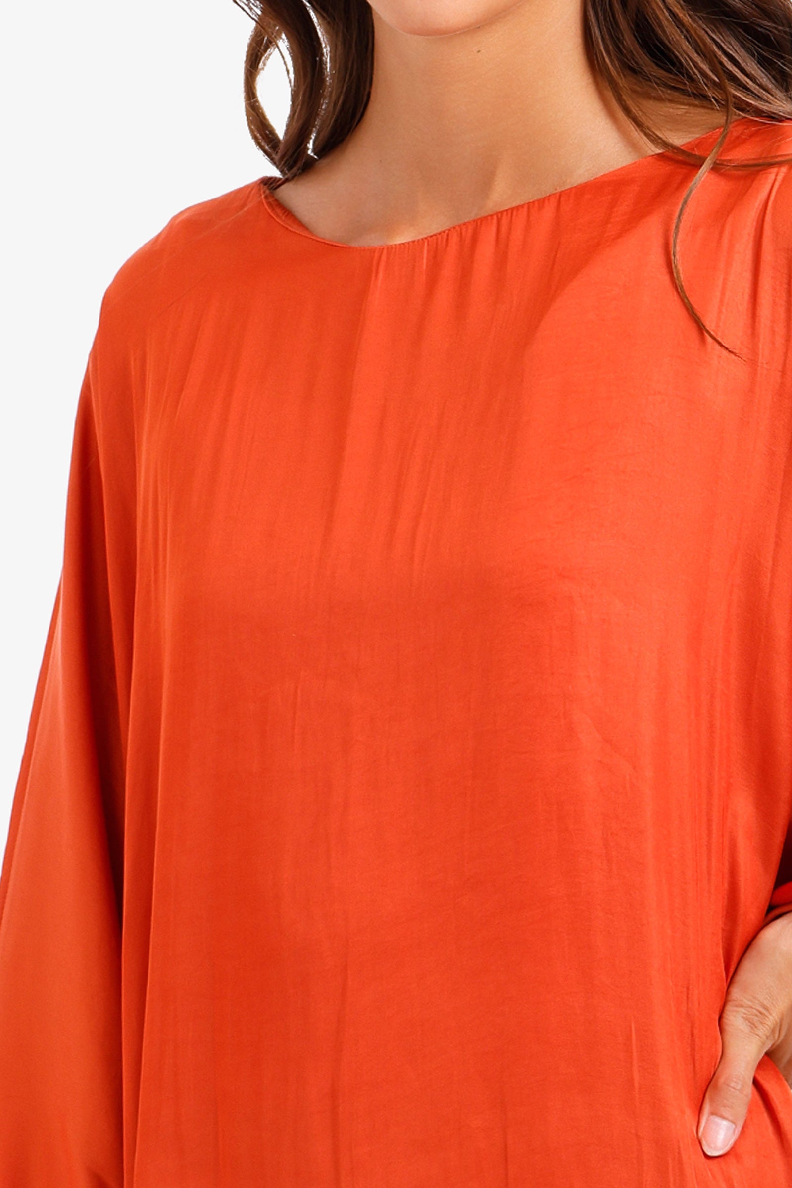 Flowy Batwing Poncho