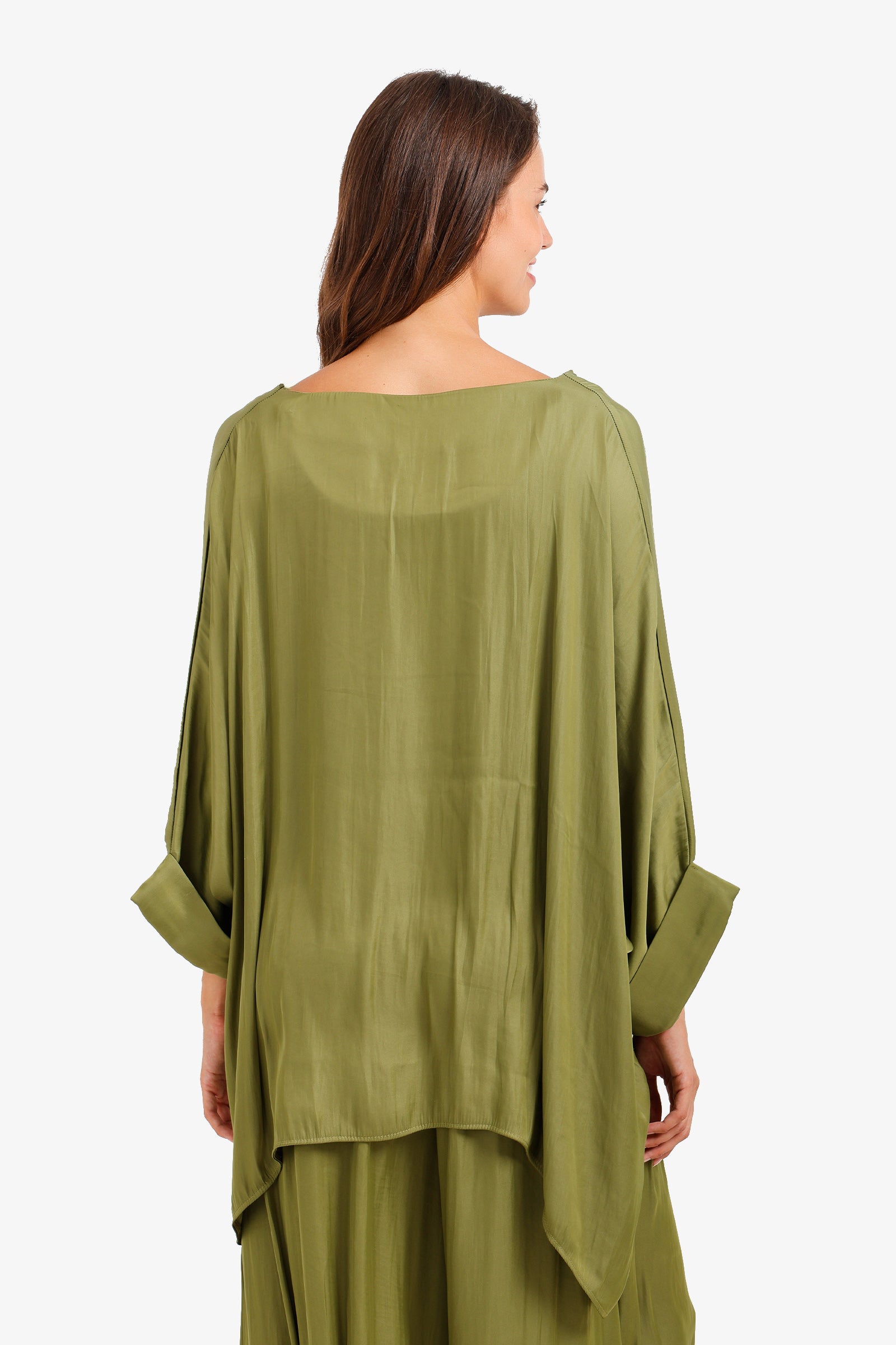 Flowy Batwing Poncho