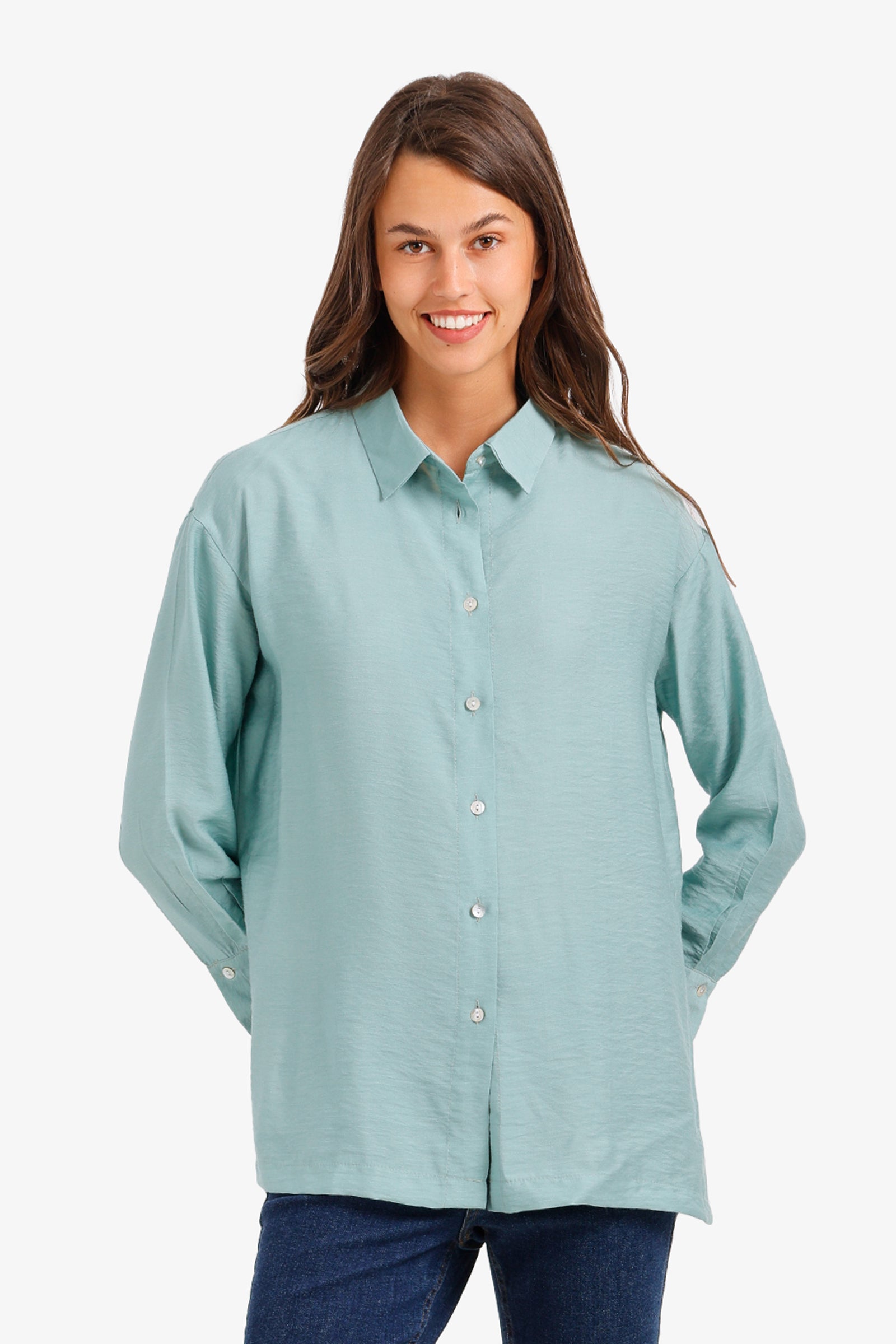 Relaxed Crinkle Shirt