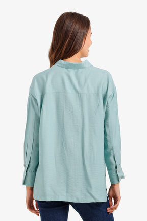 Relaxed Crinkle Shirt