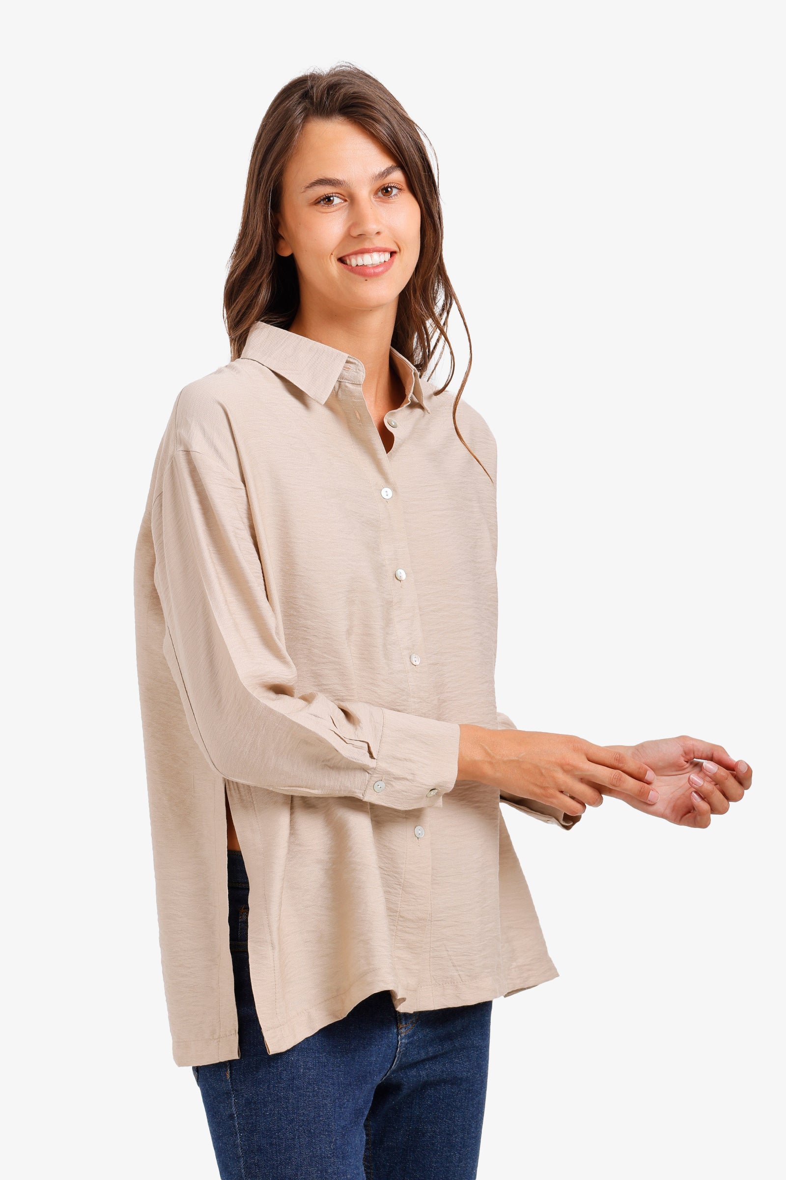 Relaxed Crinkle Shirt