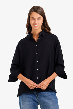 Relaxed Crinkle Shirt