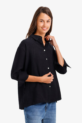 Relaxed Crinkle Shirt
