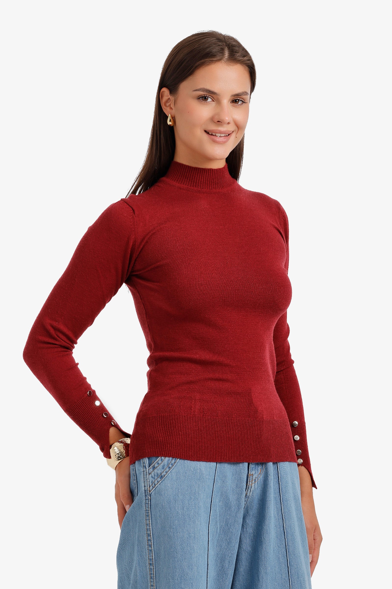 Basic Slim Fit Pullover