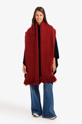 Fringed Rectangular Scarf